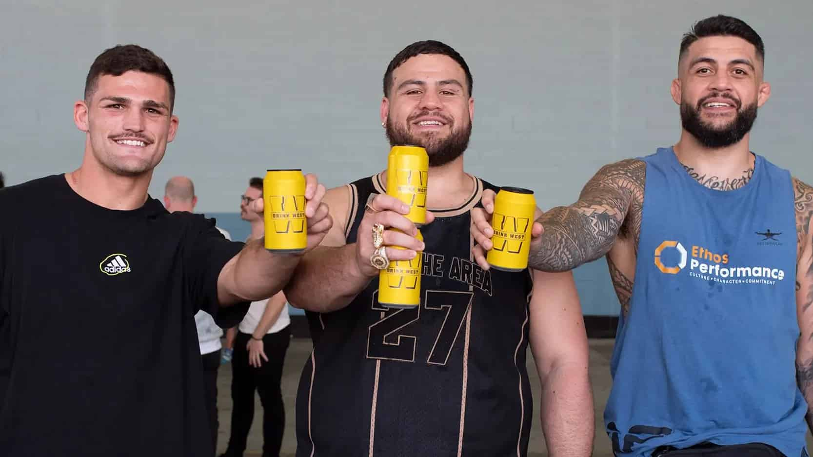 The Beer Made by UFC & NRL Icons