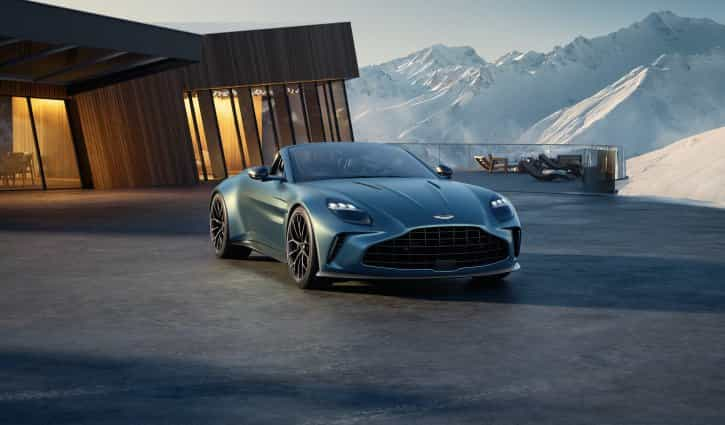 Aston Martin lifts the roof on its new Vantage Roadster