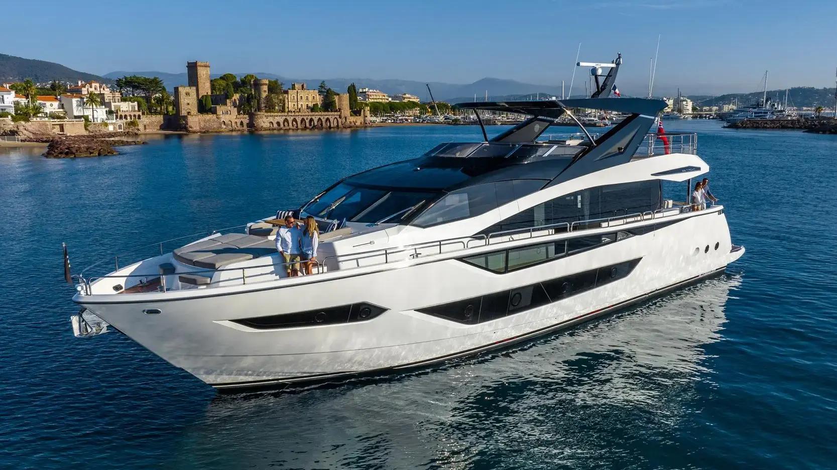 The Sunseeker 88 Yacht