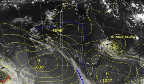 Insurers brace for impact from Tropical Cyclone Alfred