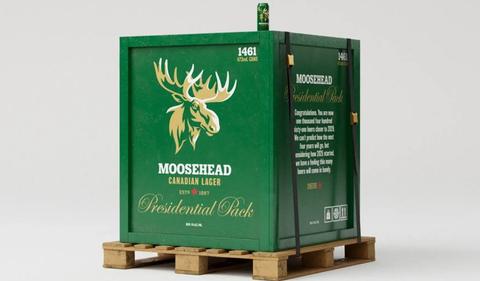 Crate idea: Moosehead's 1461 beers to outlast Trump term