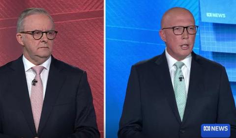Dutton, Albanese square-off in ABC Leader's Debate