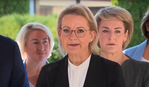 Sussan Ley elected first female Liberal party leader