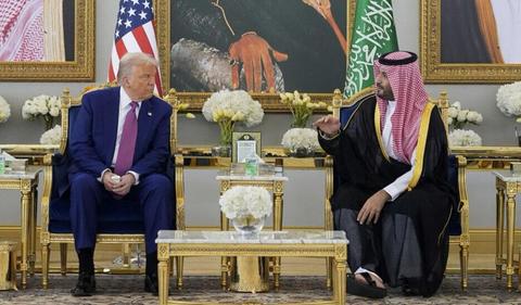 Trump sues for peace, signs chips; US$142bn arms deal