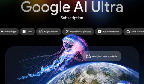 Google's exclusive monthly AI subscription service