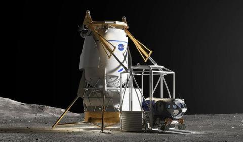 NASA joins with SpaceX, Blue Origin for moon deliveries