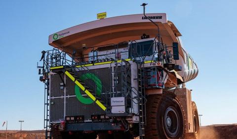 Fortescue to build 6MW fast charger for heavy industry