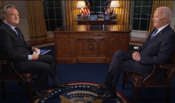 Democracy is 'fragile': Biden gives final interview