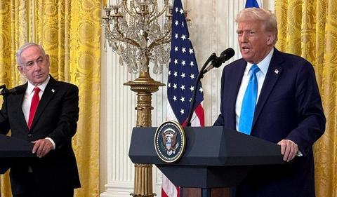 Trump: 'You can't live in Gaza right now'; stakes US claim