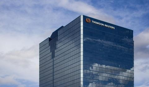 Thomson Reuters trades higher on strong Q4 revenue