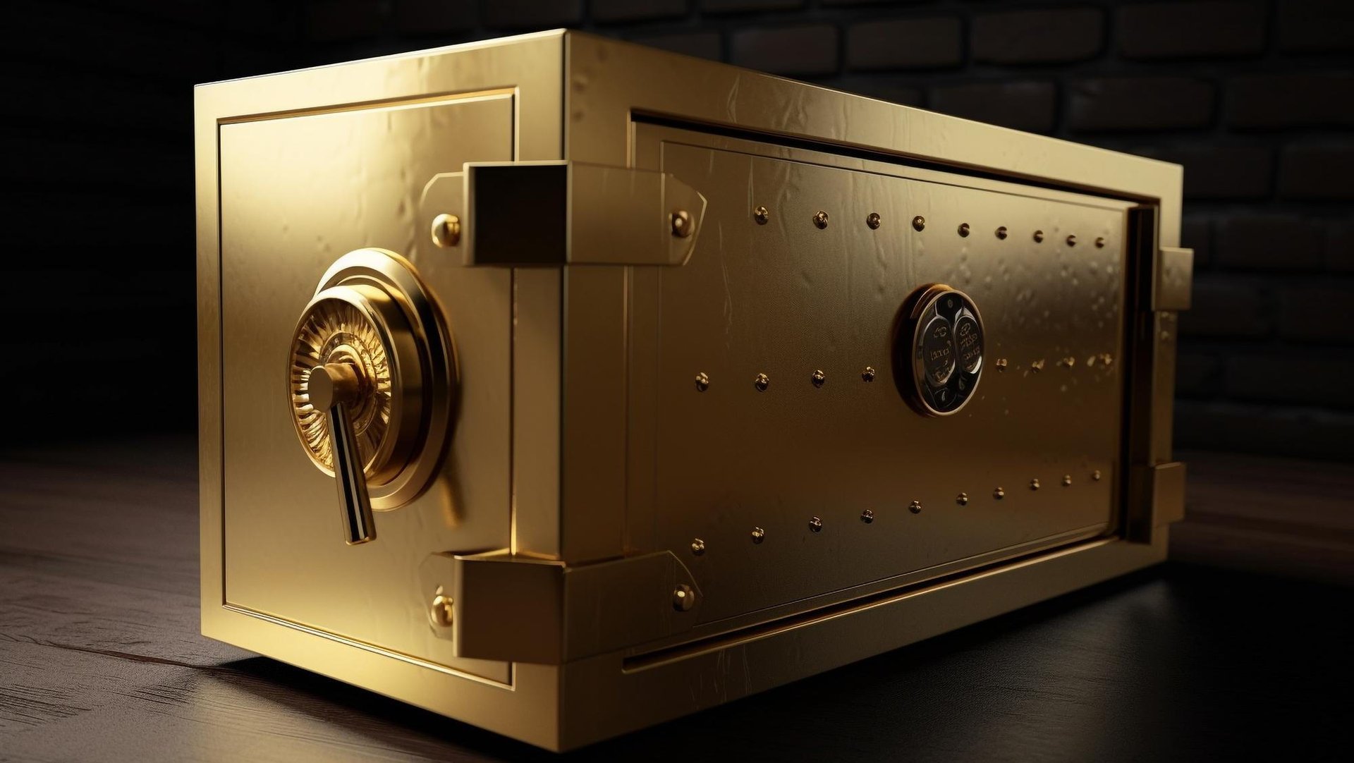 Gold drops, providing little safety as markets tank