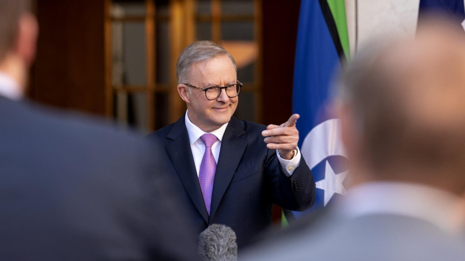 Albanese claims victory as Labor retains power