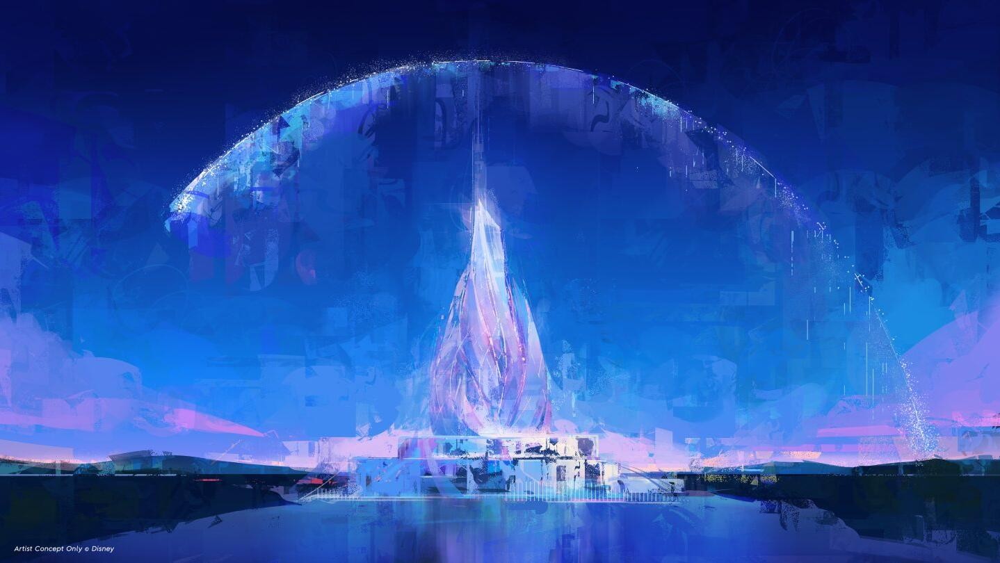 Artist rendering of Disneyland Abu Dhabi. Credit: Disney