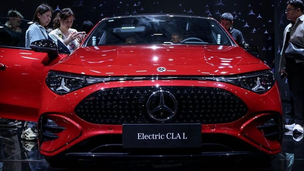 The new Mercedes-Benz CLA L EV. Credit: CATL via X